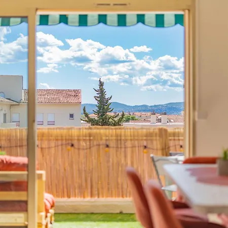 Cosy Waves T1 Bis Centre Saint-raphael Plages, Gare A Pied, Terrasse & Parking Apartmán *