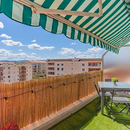 Διαμέρισμα Cosy Waves T1 Bis Centre Saint-raphael Plages, Gare A Pied, Terrasse & Parking *